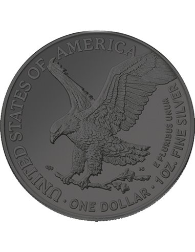 UKRAINE Bullets Liberty 1 Oz Silver Coin 1$ USA 2023